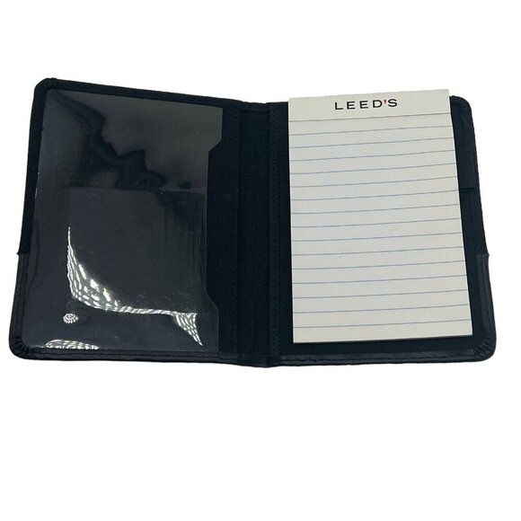 Zoloft Note Pad and Pen Black Covered Pad Pen Works - Picture 2 of 6